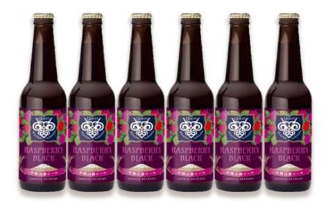 【羊蹄山麓ビール】 RASPBERRY BLACK 6本セット_Y020-0193