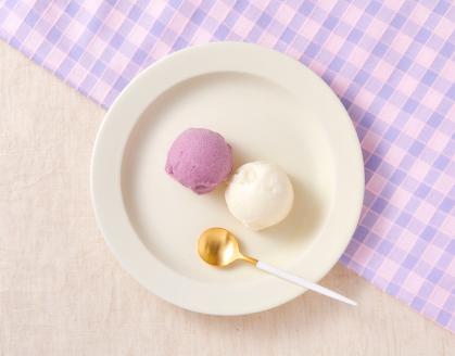 大地のアイス 余市ギュウっとセット りんご ぶどう クラフトアイスクリーム グロスフェッドミルク 素材の美味しさ 乳化剤 安定剤 香料 無使用 家族の団らん ブランド 北海道 余市町