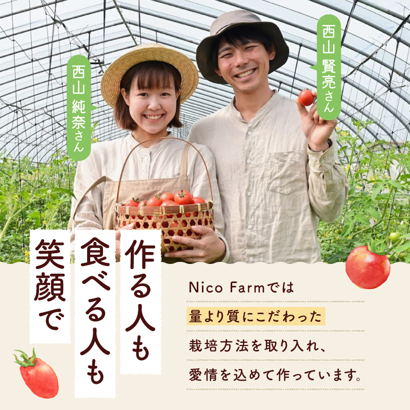 NicoFarm トマトジュース2本セット_Y124-0001