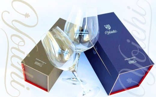 【Yoichiロゴ入り】リーデル社製ワイングラスセット_Y034-0114