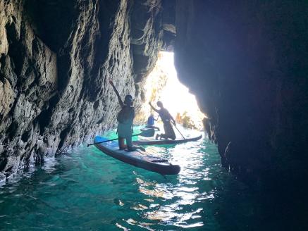 北海道余市町開催　余市青の洞窟SUPツアー90分_Y093-0001