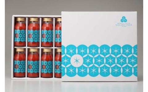 【定期便12回】中野ファームのトマトジュース 180ml×10本セット 食塩無添加 添加物不使用