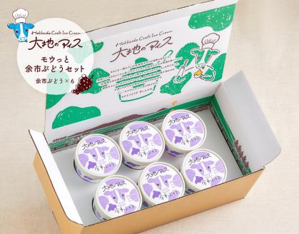 大地のアイス モウっと余市ぶどうセット