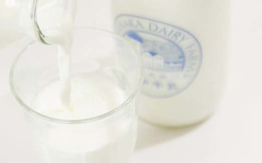 山中牧場　低温殺菌牛乳６本セット（北海道赤井川村）