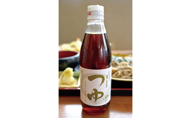 手打ちそば処「からまつ園」　冷やしそばのつゆ×3本