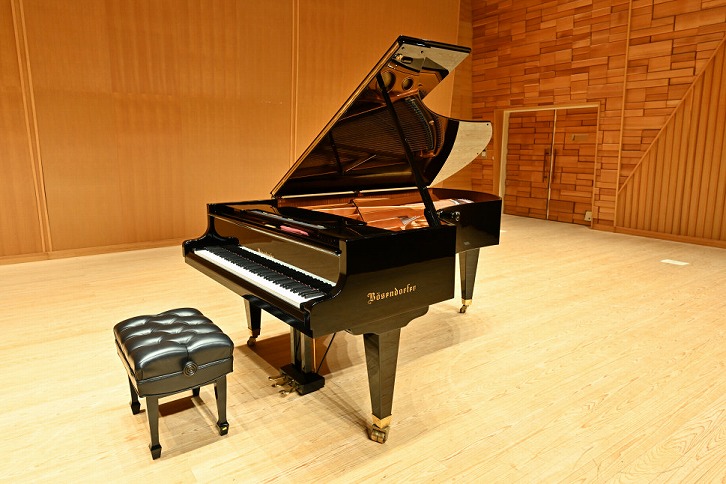 北海道奈井江町　コンチェルトホール　ベーゼンドルファー　ピアノ【12時間】試弾チケット