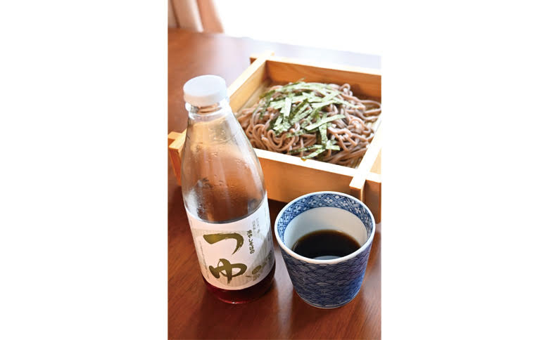 手打ちそば処「からまつ園」　冷やしそばのつゆ×3本