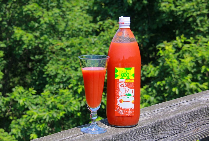 味わい手作り工房土梨夢　太陽とまと　【有塩】　3本セット