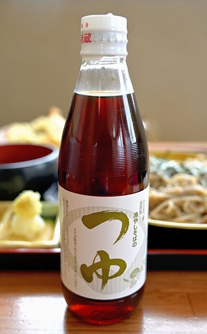 手打ちそば処「からまつ園」　冷やしそばのつゆ×3本