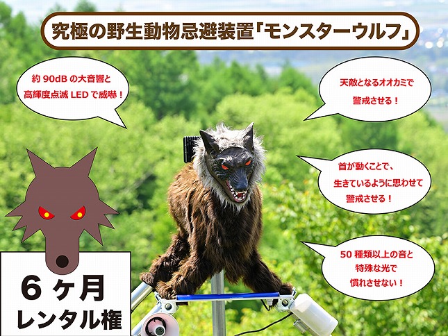株式会社　太田精器　モンスターウルフ  6カ月レンタル権