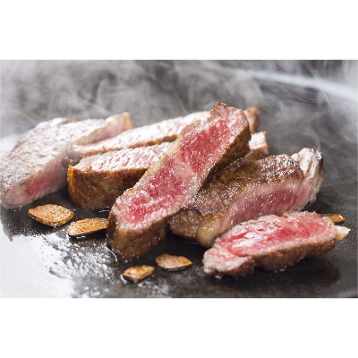 北海道長沼町産 馬追和牛 ももステーキ 400g(4枚入)【配送不可地域：離島】