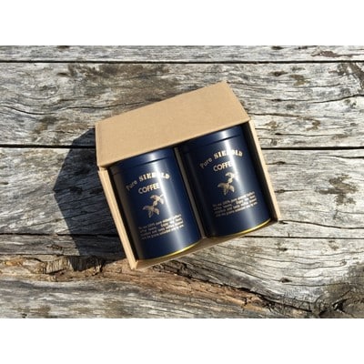 缶入りレギュラー珈琲豆200g×2缶