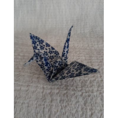 陶器　折り鶴　1羽