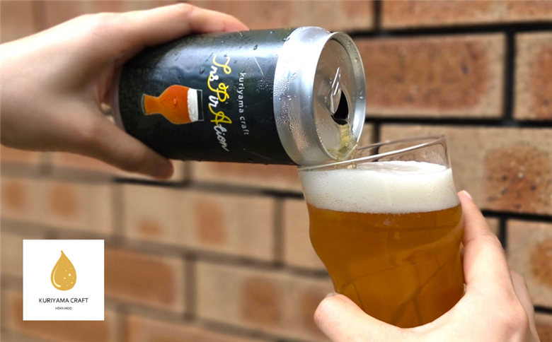クラフトビール「InsPirAtion」350ml缶×12缶 （IPA）北海道栗山町くりやまクラフト
