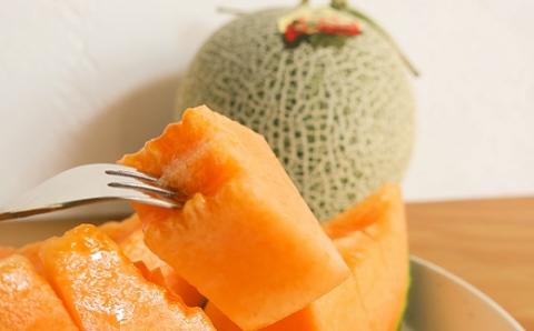 【先行予約】極上の一品「日原メロン（レッド種）」（1.7kg相当×3玉）