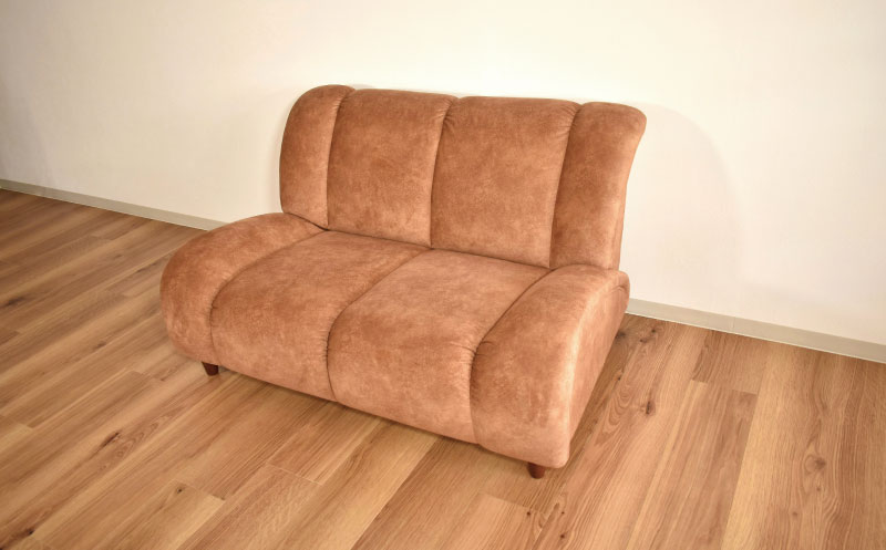 ソファー 2人掛け【張地13種類から選択可】（ショコラ）