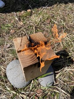 北海道育ちの木材を使った宮大工特製「スウェーデントーチ」