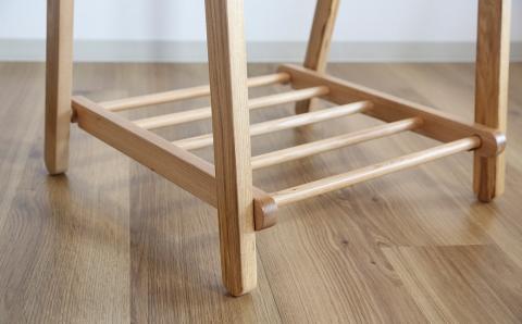 ハンガーラック【塗装色選択可】北海道産エルム材使用