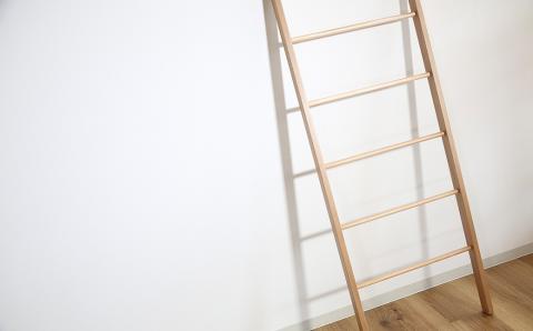 ラダーラック【塗装色選択可】北海道産エルム材使用