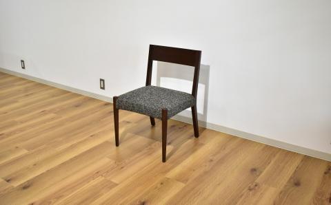 ダイニングチェア 肘なし【張地・木塗装色選択可】カバーリング仕様