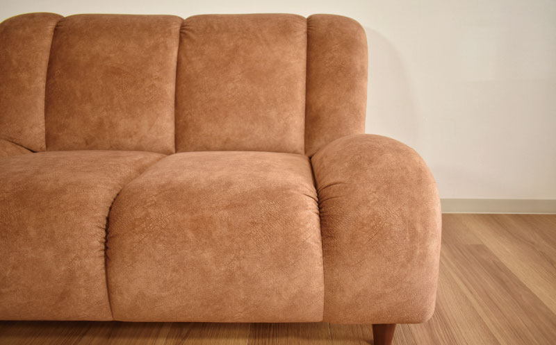 ソファー 2人掛け【張地13種類から選択可】（ショコラ）