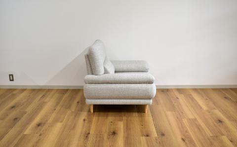 ソファー 1人掛け【張地・木脚塗装色選択可】ハイバックソファー（ナッシュ）