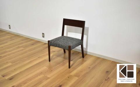 ダイニングチェア 肘なし【張地・木塗装色選択可】