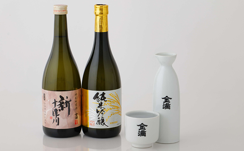【金滴酒造】 パーカーポイント獲得セット（純米吟醸・新十津川 各720ml×1本）【1500201】