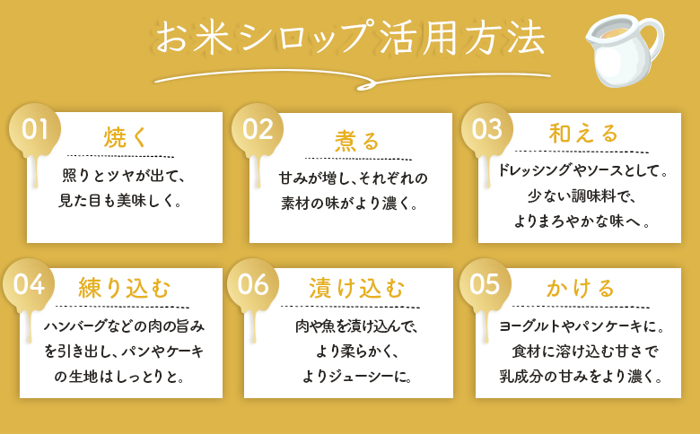 お米シロップ 3本セット（各220g）【1200804】