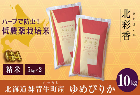 令和6年産 妹背牛産 新米予約 [北彩香(ゆめぴりか)] 白米 10kg(10月発送)