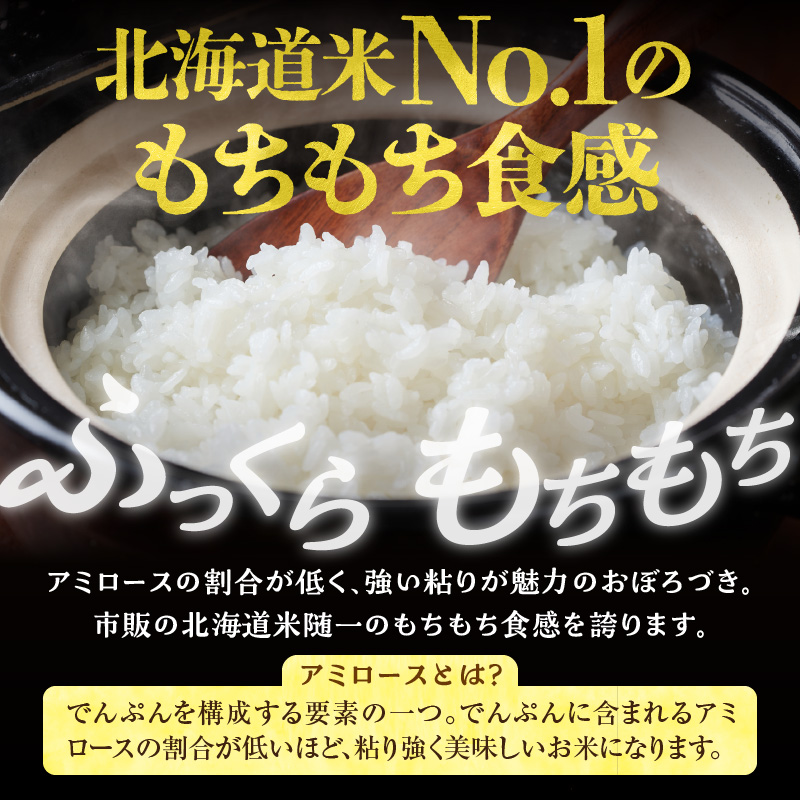 令和7年産 川越さんちの おぼろづき 5kg (5kg×1袋) 雨竜産 おぼろづき 精米 5kg お米 おにぎり お弁当 お取り寄せ 北海道 雨竜町