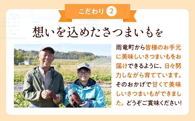 人気品種「紅はるか・シルクスイート」の食べ比べ！ 【数量限定】北海道雨竜町産 さつまいも 食べ比べセット「シルクスイート・紅はるか」 Sサイズ 2.5kg 小さめサイズ 産地直送 さつまいも サツマイモ 北海道 国産 おやつ お菓子作り 料理