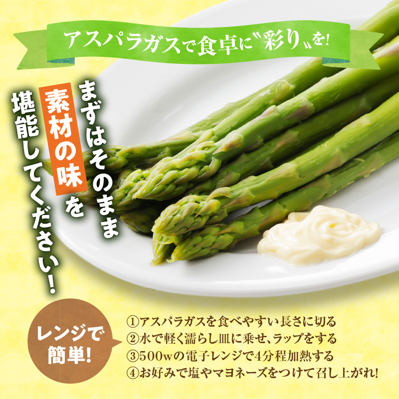 【先行受付】令和8年産 朝採りグリーンアスパラ  500g＜ 川越農場 ＞野菜 春 夏 北海道アスパラ 雨竜町産 パスタ サラダ スープ 旬 やわ旨