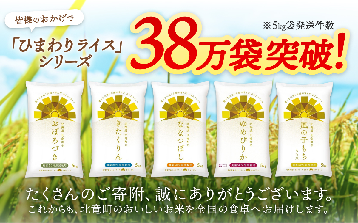 令和8年産 おぼろづき 2kg 新米 お米 ごはん 農薬節減栽培 北海道米 少量 お試し【sun400-obo-r2-R8A】