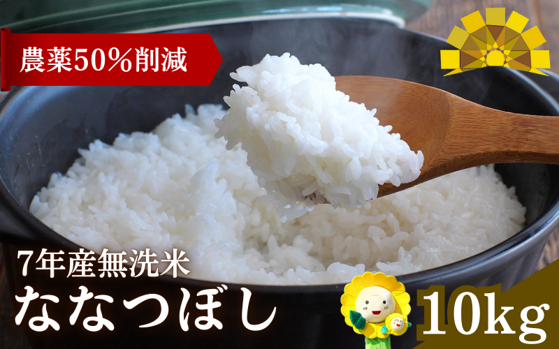 令和7年産 新米 無洗米 ななつぼし 10kg 【sun400-nana-m10-R7A】