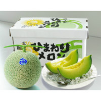 令和7年産 ひまわりメロン（青肉）4～6玉　1箱 北海道 北竜町産