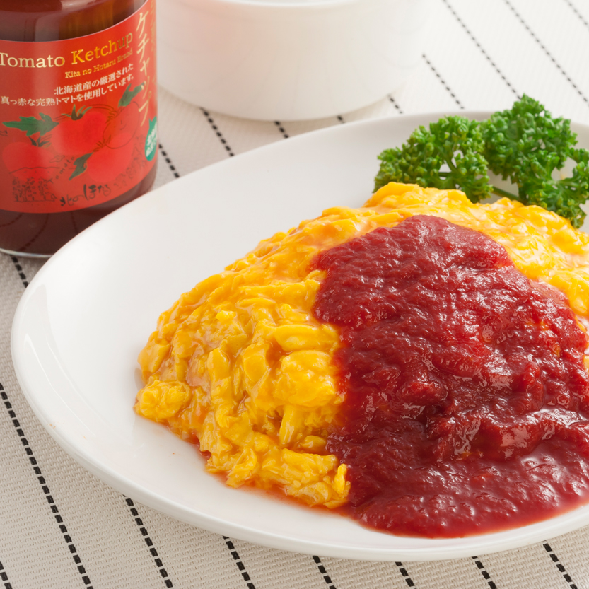 完熟トマトお試しセットB（ケチャップ1個・加塩缶3本）保