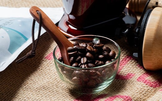 【定期便】雪町コーヒー 豆（100g）1個×6回 自家焙煎 低温貯