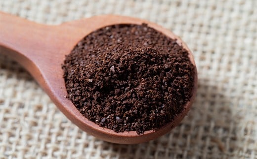 【定期便】雪町コーヒー 粉（100g）3個セット×6回 自家焙煎 