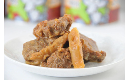 A021 エゾ鹿肉 もみじカレーとたけのこ味噌煮缶詰 6缶セット 山恵 北海道 ロース もも肉 使用 高たんぱく 低脂肪 山恵 鹿肉 ジビエ