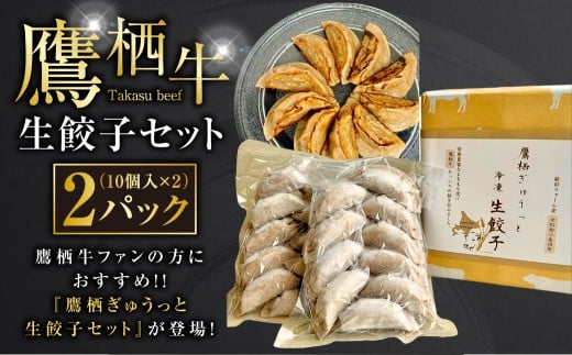 鷹栖牛 生餃子セット