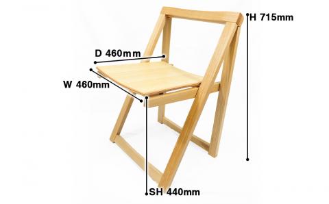 「WATASHINO」お気に入りの椅子（クリアー・張り無し）