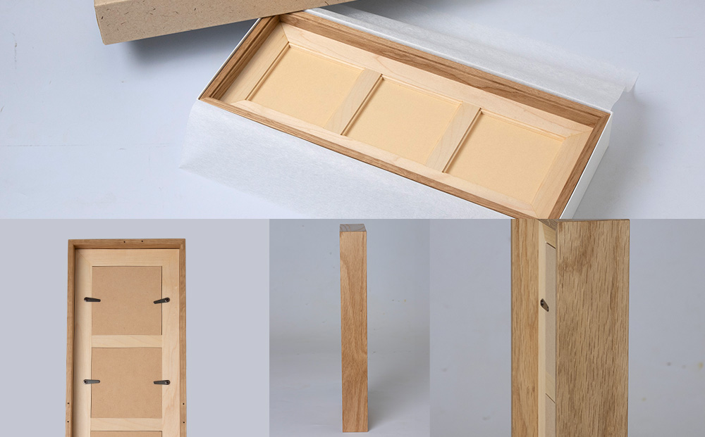 ほっとフレーム 3　ナラ材 ■工房 アームズ■