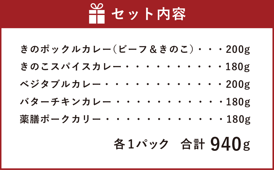 カラダ思いのスパイスカレー便り 5種セット 手作りカレー レトルトカレー スパイスカレー カレー 冷蔵