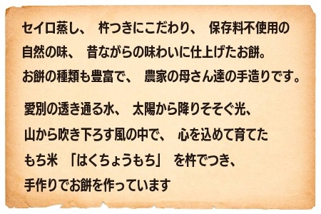 愛ふくふく あんもち （6種類16個入り）セット【E14204】