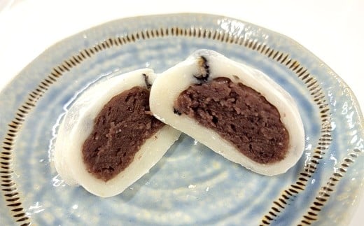 愛ふくふく 「あんもち（豆）12個入りセット」 計900g 豆 まめ マメ 餅 もち モチ あんもち 餡もち 餡モチ あん餅 あん餅 あん餅 杵つき 餅米 もち米 モチ米 国産