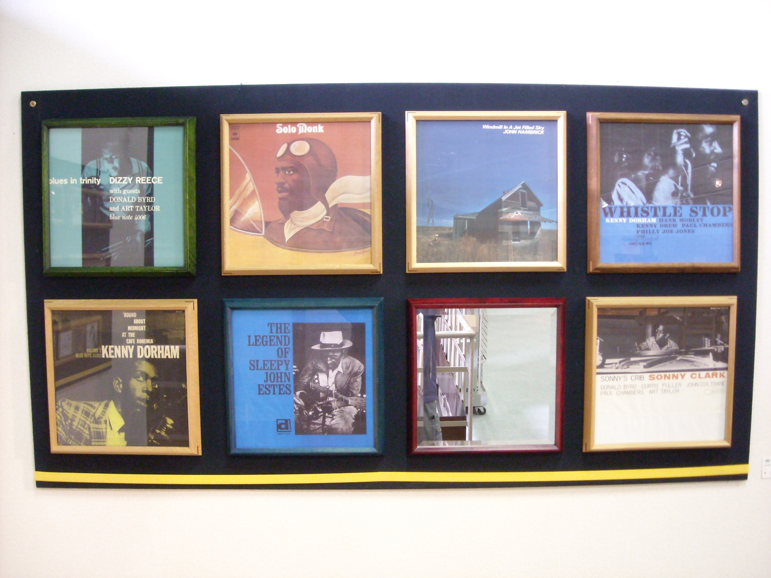 LPジャケットフレーム　カラー：グリーン グリーン