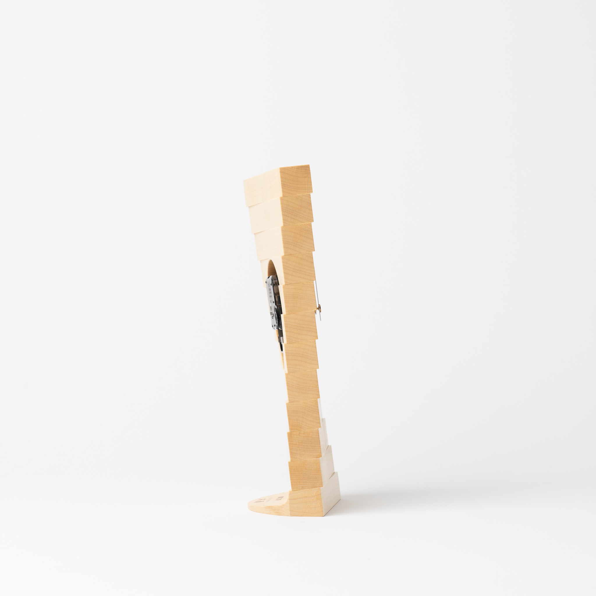 置き時計＜樹種：メープル＞ 樹種：メープル