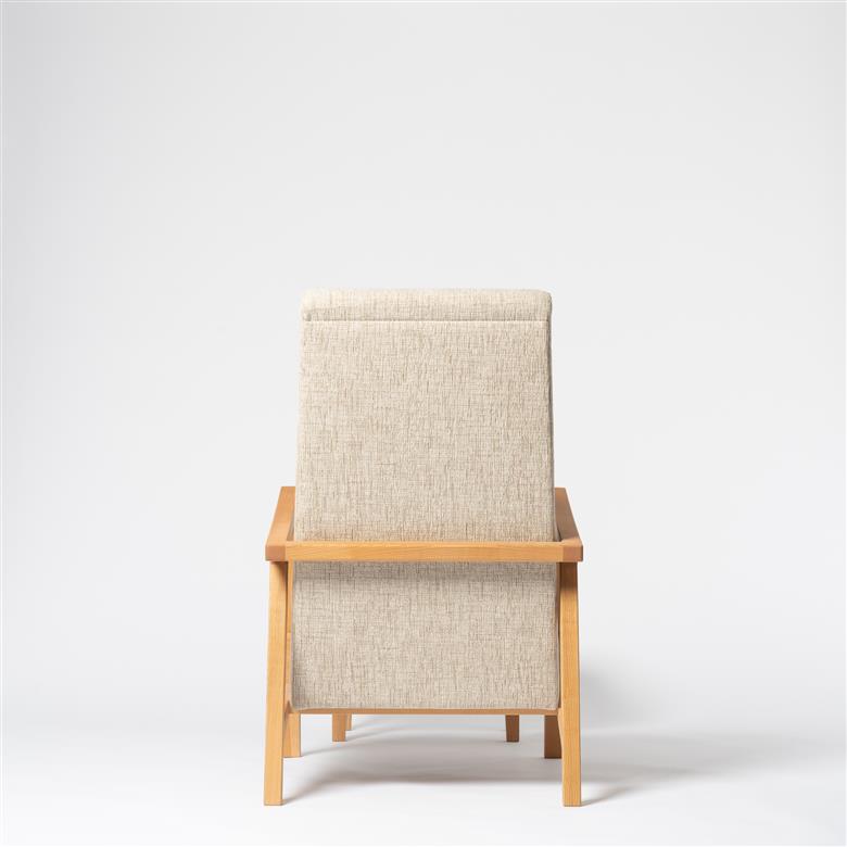 パーソナルリラクシングソファ＆オットマン〈布座カラー：オフホワイト〉 オフホワイト