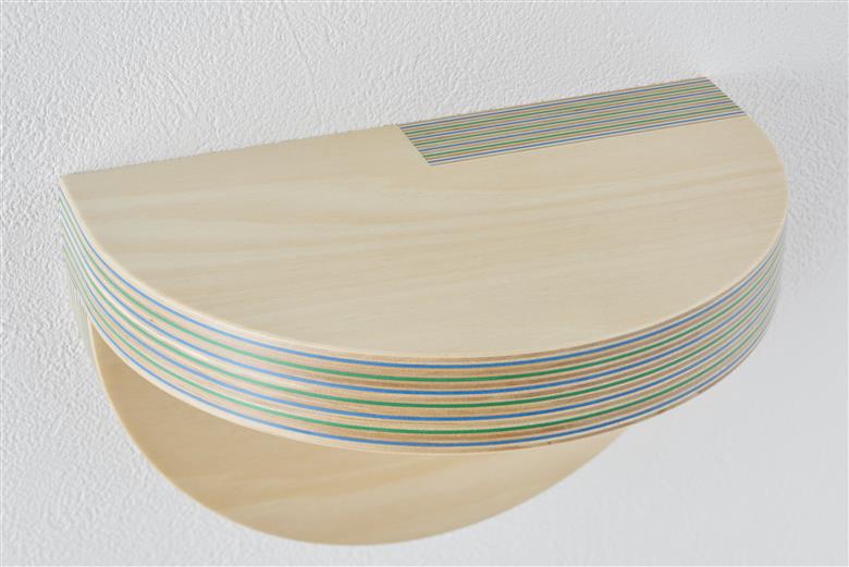 ウォールシェルフ「cap / L」